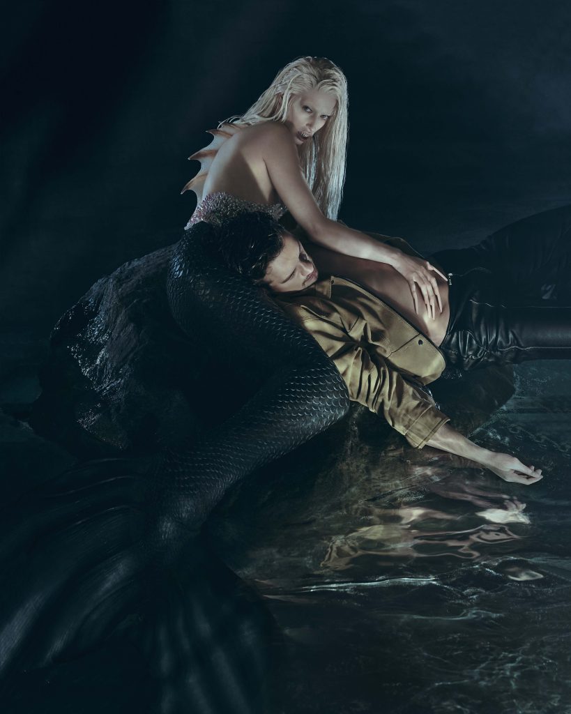 Фотосессия THE MERMAID SONG - Alina Mikheeva & Vladislav Samodumskiy - фотограф Дамир Жукенов / ZHUKENOV DAMIR photograph
